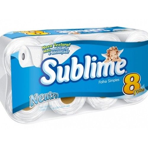 Papel Higiênico Sublime c/8